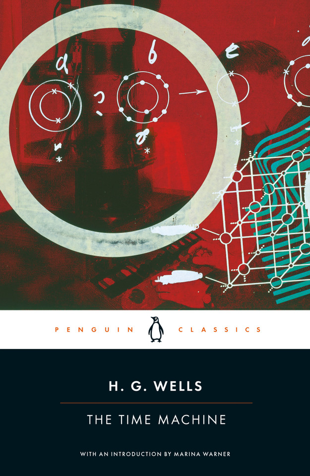 The Time Machine book cover by H. G. Wells