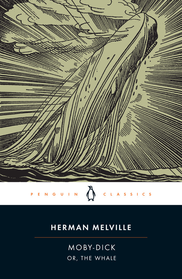 Moby-Dick: or, The Whale book cover by Herman Melville