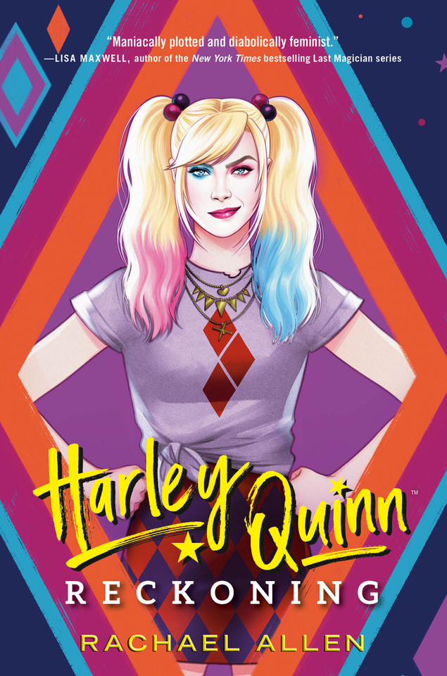 Harley Quinn: Reckoning (DC Icons Series) book cover by Rachael Allen