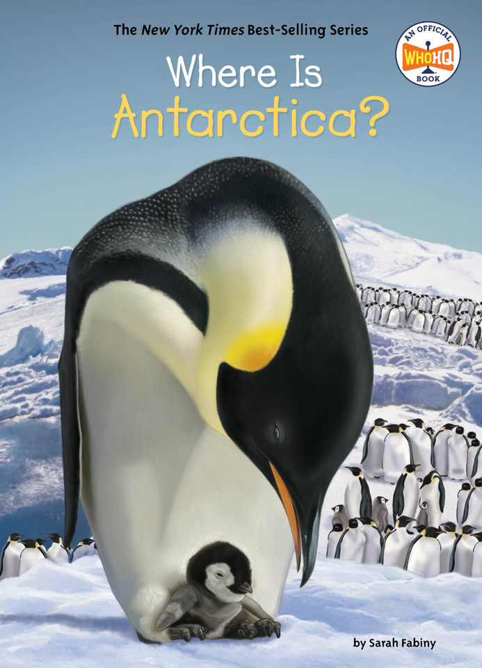 Where Is Antarctica? (Where Is?) book cover by Sarah Fabiny, Who HQ