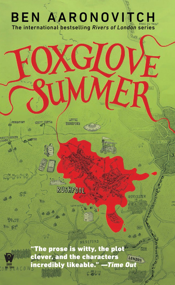 Foxglove Summer (Rivers of London) book cover by Ben Aaronovitch