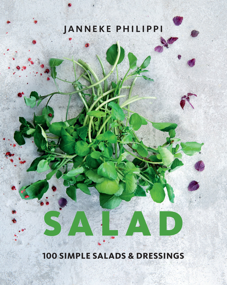 Salad: 100 Recipes for Simple Salads & Dressings book cover by Janneke Philippi