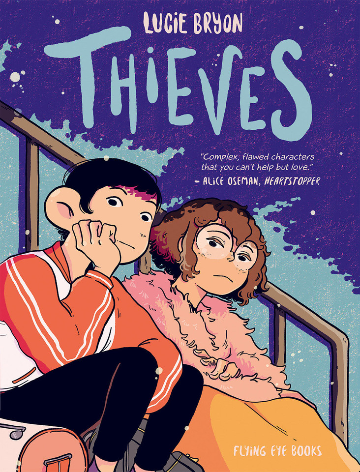 Thieves (Library Edition) book cover by Lucie Bryon