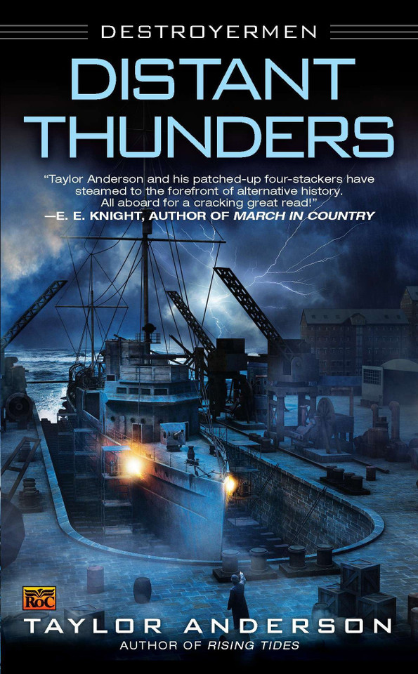 Distant Thunders: Destroyermen (Destroyermen) book cover by Taylor Anderson