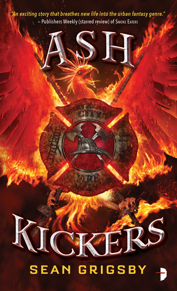 Ash Kickers (Smoke Eaters) book cover by Sean Grigsby