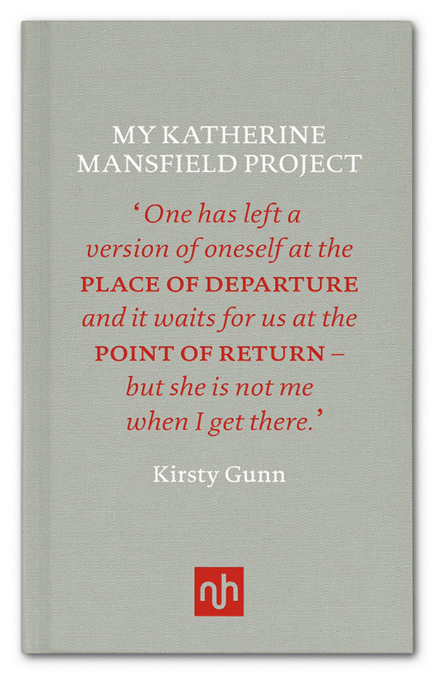 My Katherine Mansfield Project book cover by Kirsty Gunn
