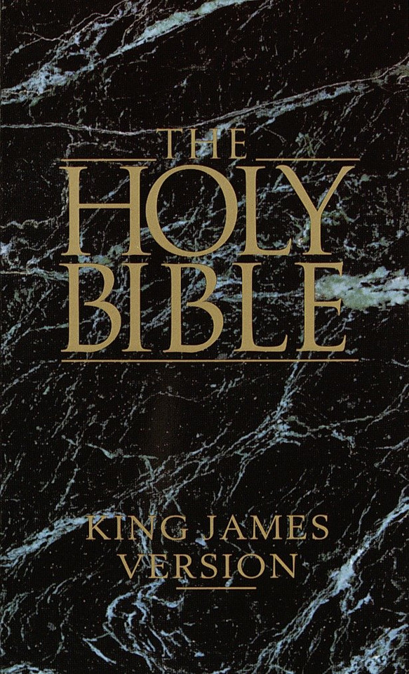 The Holy Bible: King James Version book cover by Random House