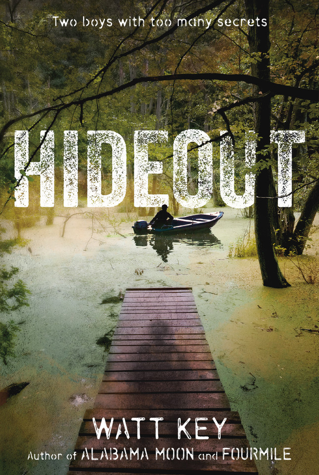 Hideout book cover by Watt Key