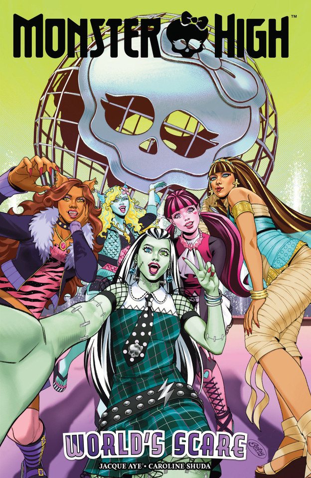 Monster High: World's Scare (Monster High World's Scare) book cover by Jacque Aye, Megan Brown