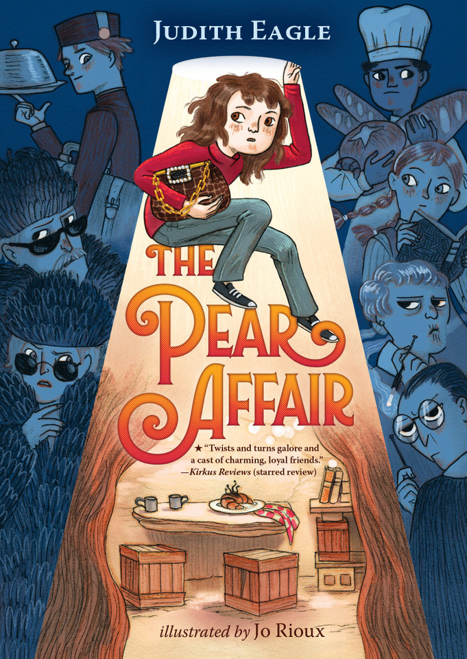 The Pear Affair book cover by Judith Eagle