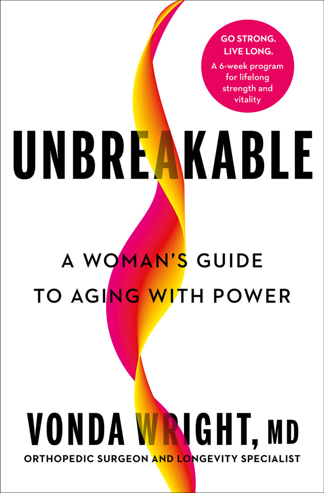 Unbreakable: A Woman's Guide to Aging with Power book cover by Vonda Wright, MD