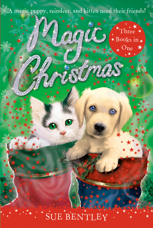 Magic Christmas book cover by Sue Bentley