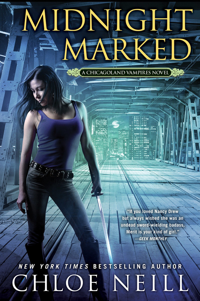 Midnight Marked (Chicagoland Vampires) book cover by Chloe Neill