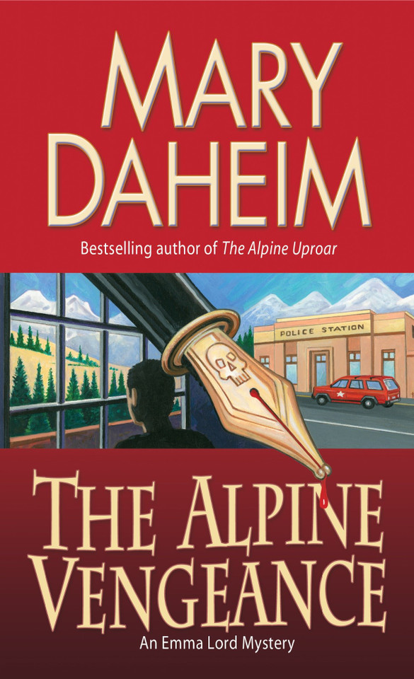 The Alpine Vengeance: An Emma Lord Mystery (Emma Lord) book cover by Mary Daheim