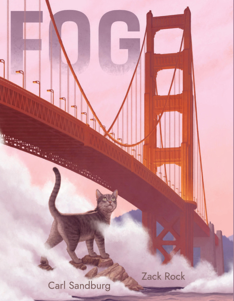 Fog book cover by Carl Sandburg