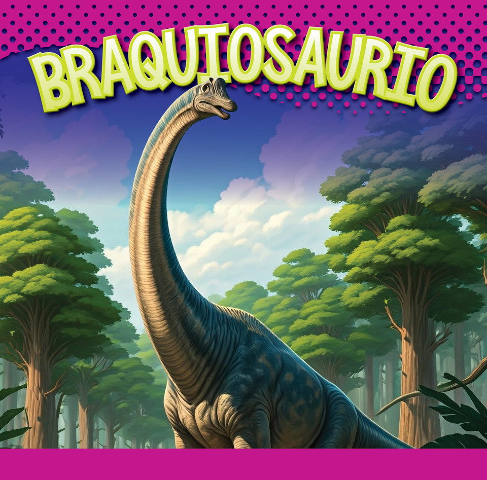 Braquiosaurio (Los dinosaurios) book cover by Gail Terp