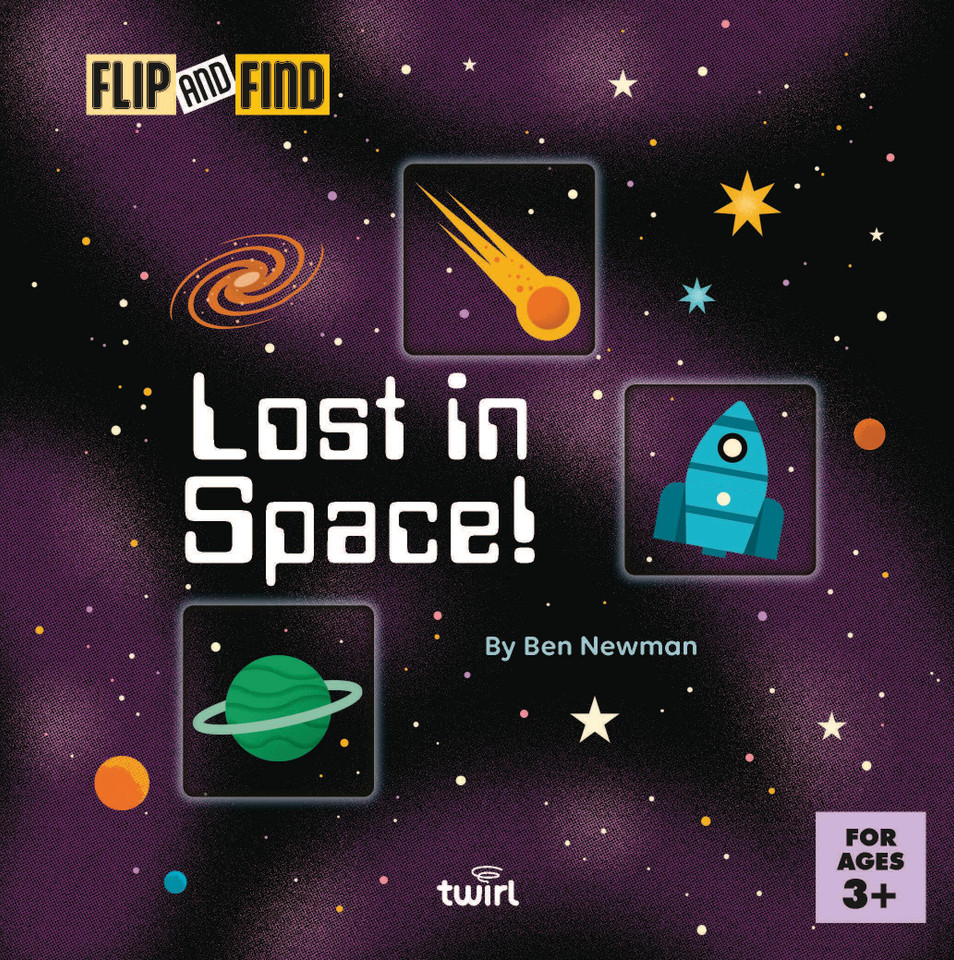 Lost in Space! book cover by 