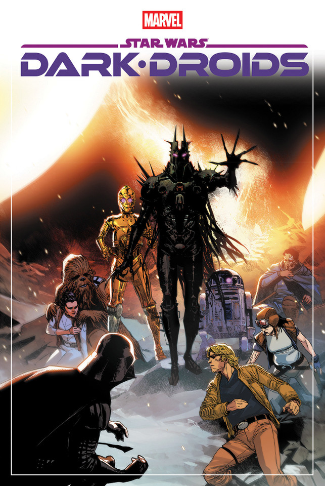 Star Wars: Dark Droids Omnibus Lenil Yu Cover book cover by Charles Soule, Marc Guggenheim