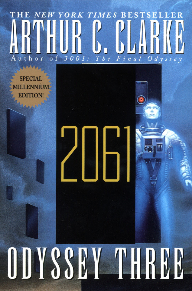 2061: Odyssey Three (Space Odyssey Series) book cover by Arthur C. Clarke