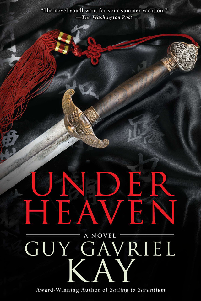 Under Heaven book cover by Guy Gavriel Kay