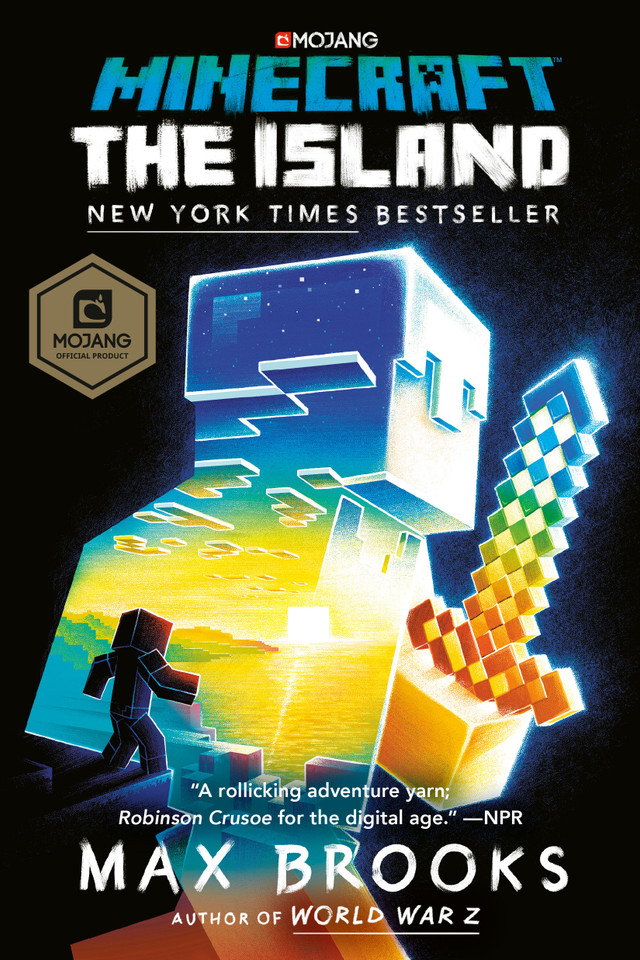 Minecraft: The Island: An Official Minecraft Novel (Minecraft) book cover by Max Brooks