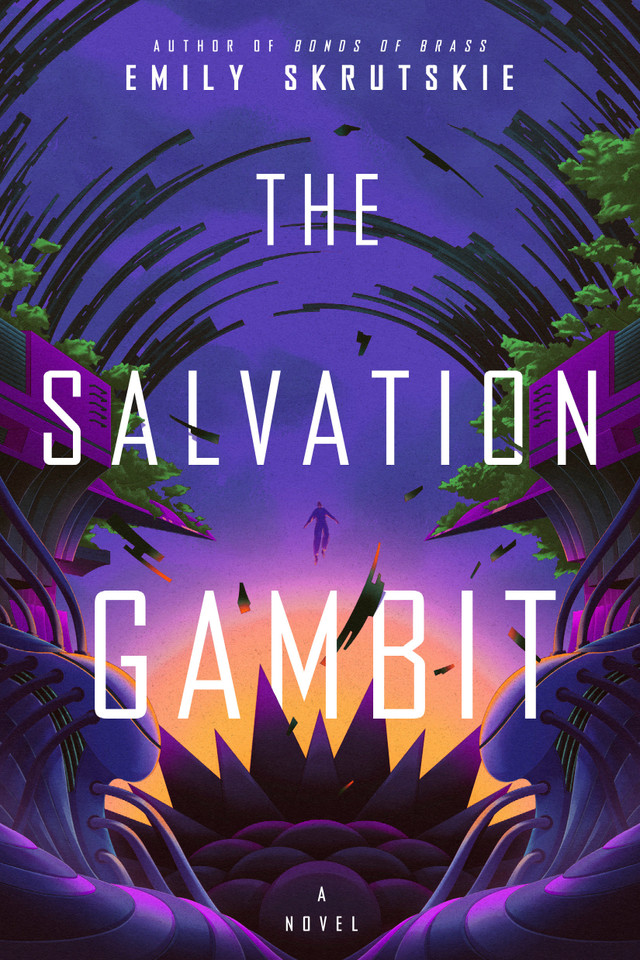 The Salvation Gambit: A Novel book cover by Emily Skrutskie