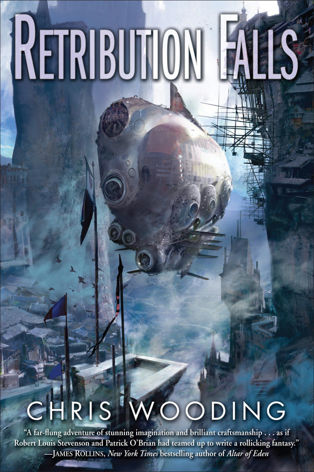 Retribution Falls (Tales of the Ketty Jay) book cover by Chris Wooding