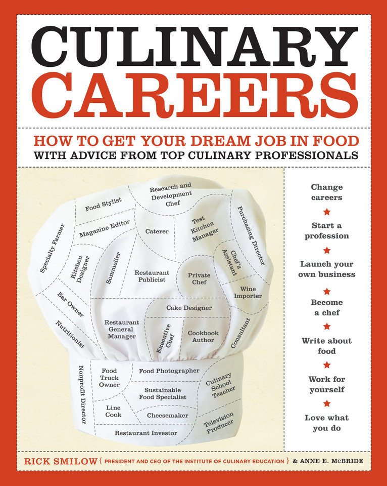 Culinary Careers: How to Get Your Dream Job in Food with Advice from Top Culinary Professionals book cover by Rick Smilow, Anne E. McBride