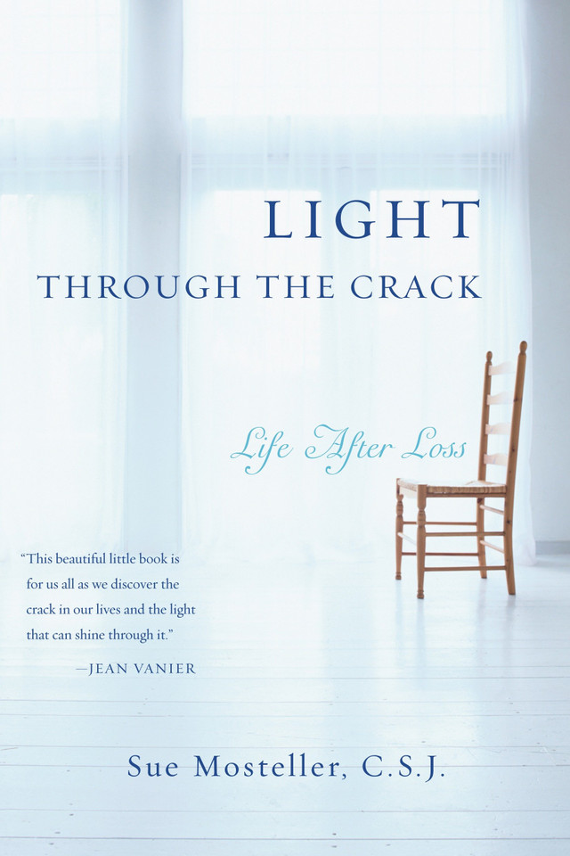 Light Through the Crack: Life After Loss book cover by Sue Mosteller