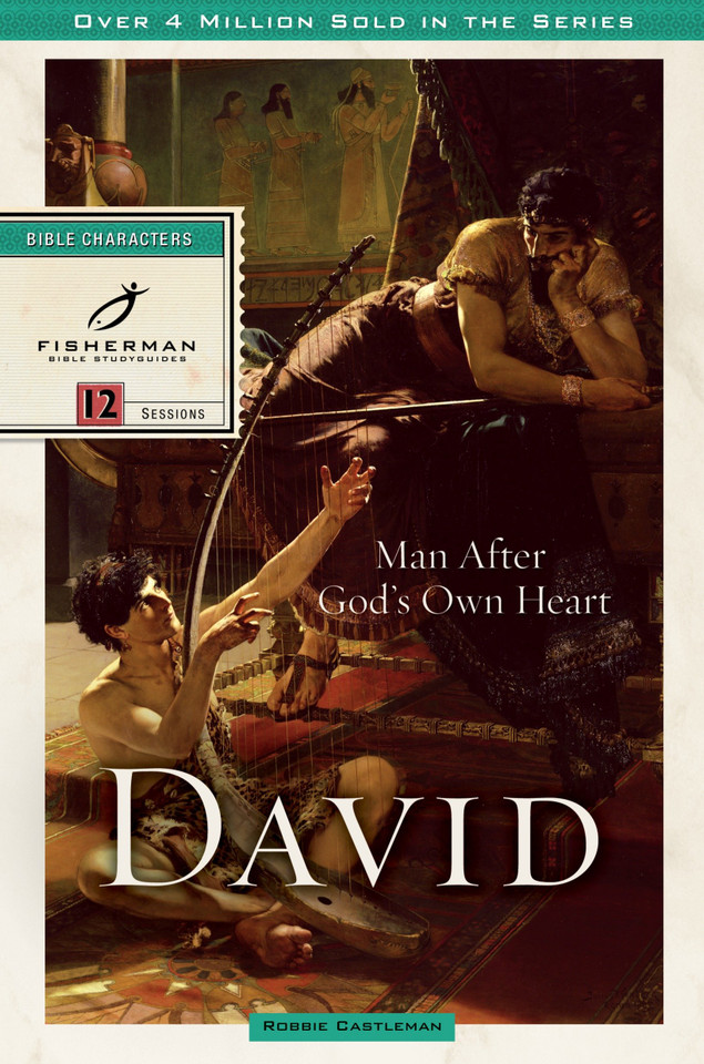 David: Man after God's Own Heart (Fisherman Bible Studyguide Series) book cover by Robbie Castleman
