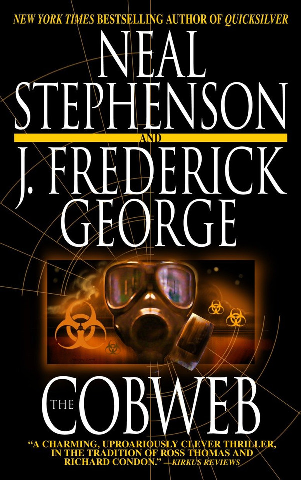 The Cobweb: A Novel book cover by Neal Stephenson, J. Frederick George