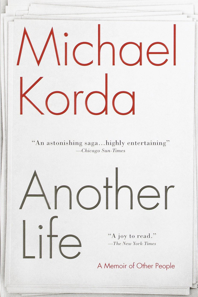 Another Life: A Memoir of Other People book cover by Michael Korda