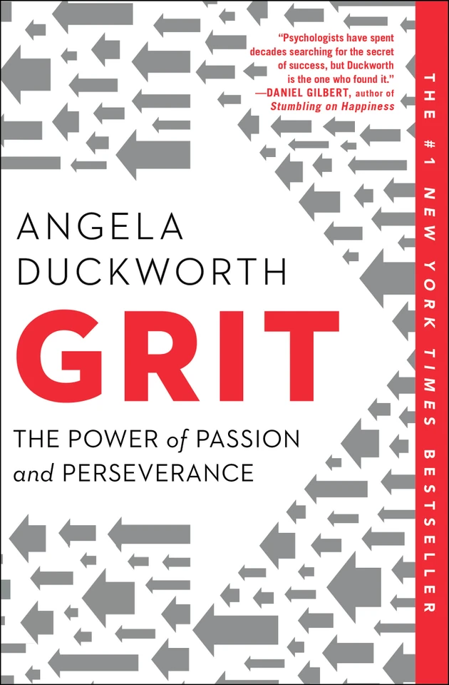 Grit: The Power of Passion and Perseverance book cover by Angela Duckworth