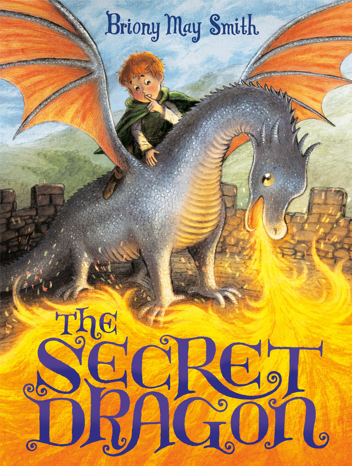 The Secret Dragon book cover by Briony May Smith