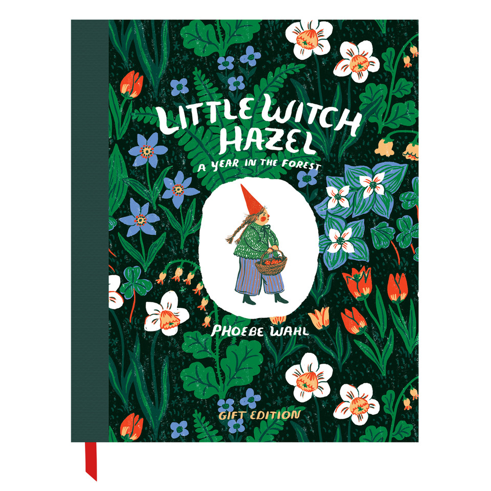 Little Witch Hazel - Gift Edition: A Year in the Forest book cover by Phoebe Wahl