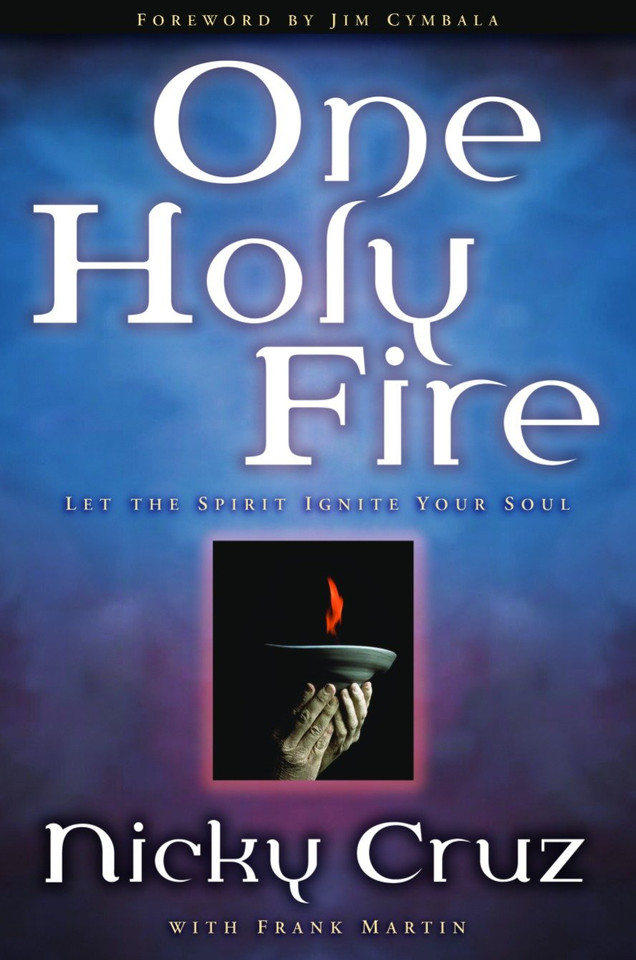 One Holy Fire: Let the Spirit Ignite Your Soul book cover by Nicky Cruz, Frank Martin