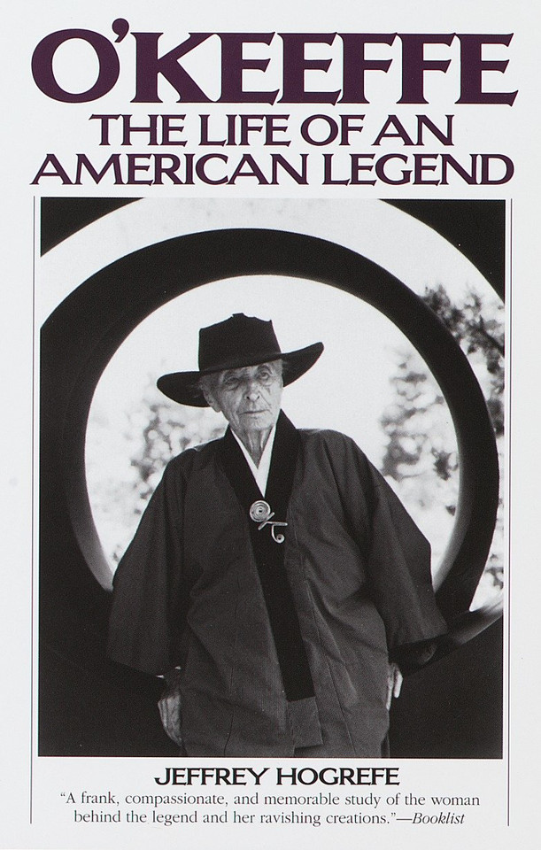 O'Keeffe: The Life of an American Legend book cover by Jeffrey Hogrefe
