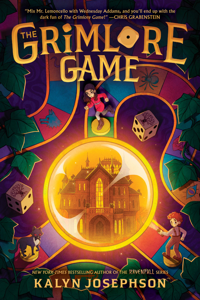 The Grimlore Game (The Grimlore Game) book cover by Kalyn Josephson