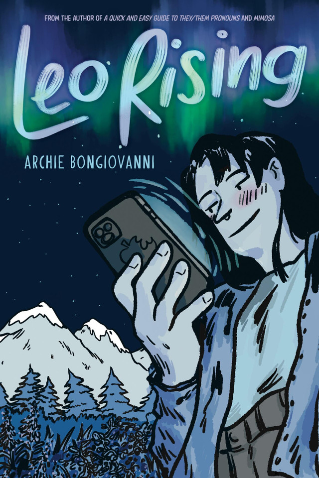 Leo Rising: Queer Spaces, Sexuality, and Fame book cover by Archie Bongiovanni