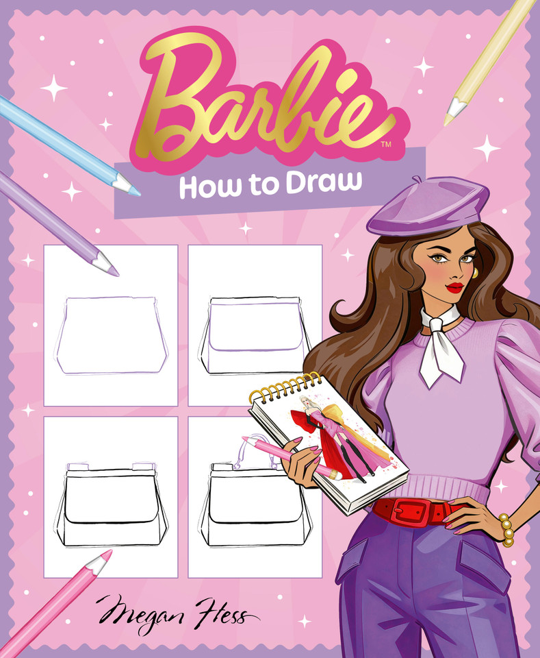 Barbie: How To Draw (Barbie) book cover by Megan Hess