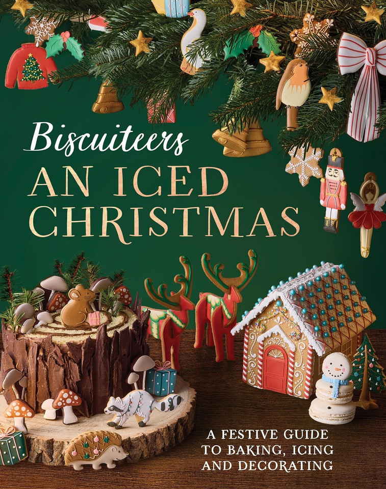 An Iced Christmas: The Biscuiteers Festive Guide to Baking, Icing and Decorating book cover by Harriet Hastings