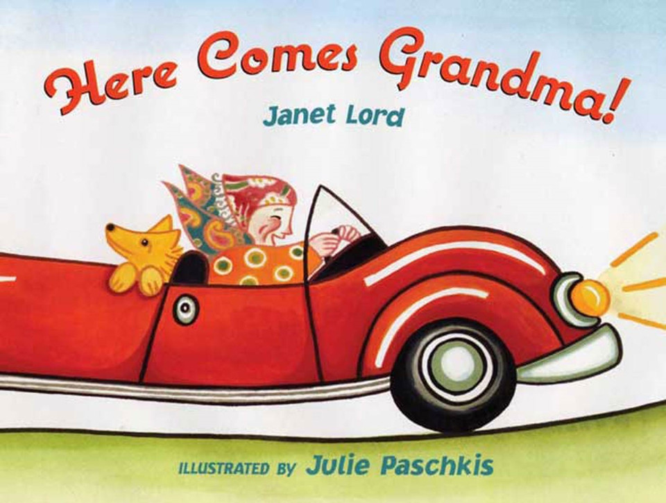 Here Comes Grandma! book cover by Janet Lord