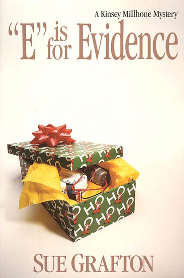 "E" is for Evidence: A Kinsey Millhone Mystery (Kinsey Millhone Alphabet Mysteries #5) book cover by Sue Grafton