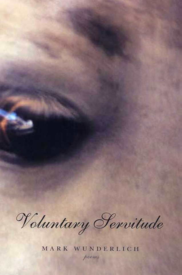 Voluntary Servitude: Poems book cover by Mark Wunderlich