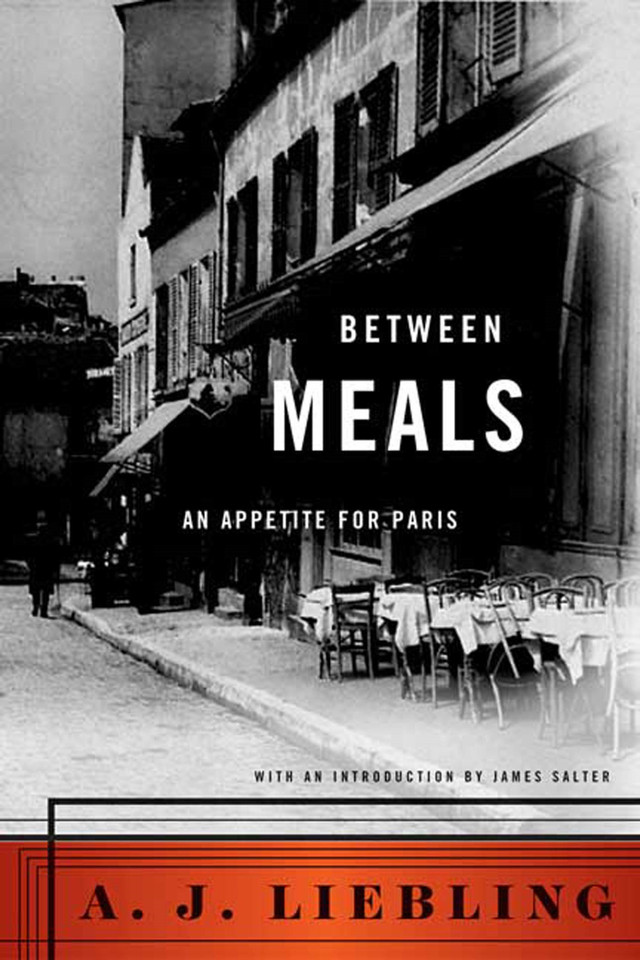 Between Meals: An Appetite for Paris book cover by A. J. Liebling
