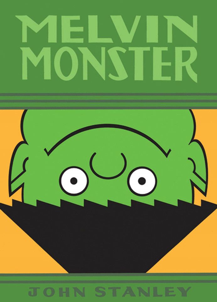 Melvin Monster, Volume 2 (John Stanley Library) book cover by John Stanley
