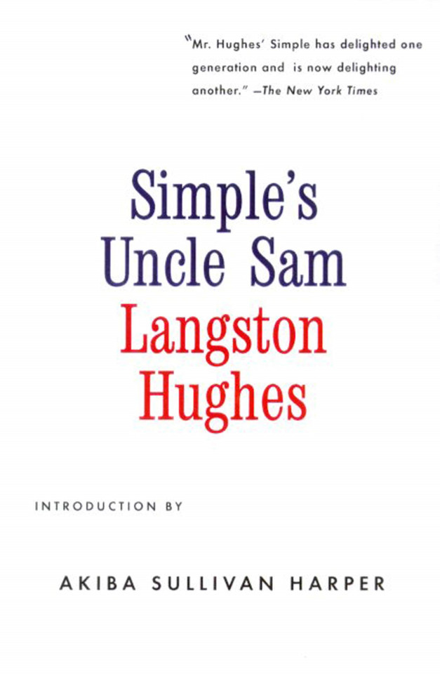 Simple's Uncle Sam book cover by Langston Hughes