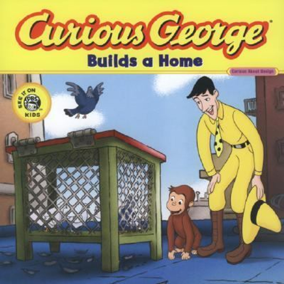 Curious George Builds a Home Cover