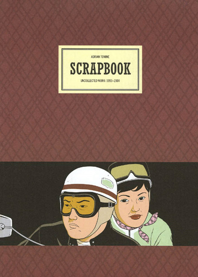 Scrapbook: Uncollected Work, 1990-2004 book cover by Adrian Tomine