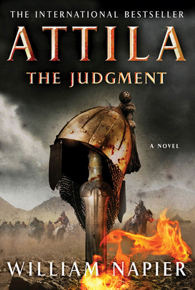 Attila: The Judgment: A Novel (Attila Series #3) book cover by William Napier